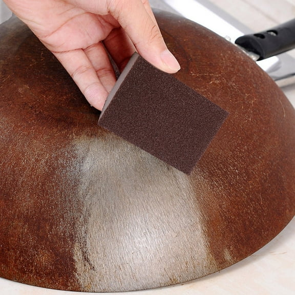 MSJUHEG Cleaning Brush Bottle Brush Brush Sponge Washing Cleaner Kitchen Tool Carborundum Cleaning Kitchen Kitchen，Dining Bar Scrub Brush Brown