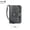 19#Gray, variant on Women's RFID Blocking Leather Wallet,Three-Fold Short Vintage Style,Large Capacity Detachable Wrist Strap,Identity Theft Protection,For Daily Commuting Travel Casual Formal Occasions