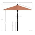thumbnail image 5 of California Umbrella 9' Patio Umbrella in Dolce Mango, 5 of 5