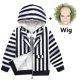 thumbnail image 3 of New Movie BBeetlejuice 2 Kids Cosplay Costume Baby Girl Roleplaying Trickster Demon Coat Set Bay Halloween Carnival Funny Jacket, 3 of 5