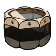 thumbnail image 4 of Portable Folding Pet Tent Dog House Octagonal Cage for Cat Tent Playpen Puppy Kennel Easy Operation Fence Outdoor Big Dogs House ShopWise Round, 4 of 14