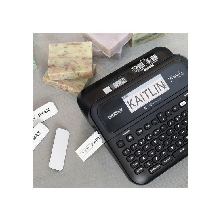 Brand store new brother p-touch label maker with color display d610bt