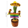thumbnail image 3 of Juguete De Peluche De Cactus Bailando, Juguete De Cactus Eléctrico Que Puede Cantar Y Bailar, Regalos De Juguete De Descompresión Para Niños matsuzay FN007807-04, 3 of 6