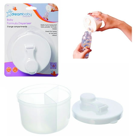 Dreambaby Infant Baby Kids Milk Powder Formula Dispenser Storage Travel BPA (Best Formula Dispenser For Travel)