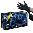 thumbnail image 1 of Guantes de examen Atlantic Safety Products Black Lightning Nitrile, 1 of 7