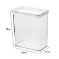 thumbnail image 1 of Plastic Kitchen Refrigerator Food Storage Container  Noodle Box  Multigrain Storage Tank  Transparent Sealed Cans, 1 of 2