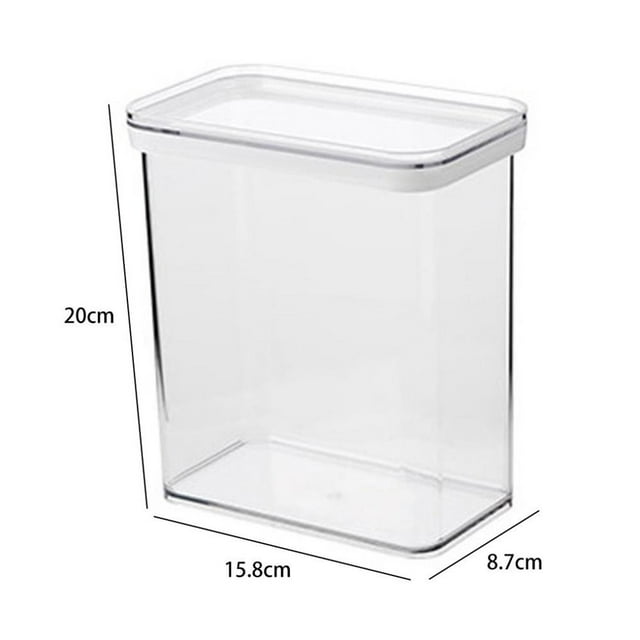 Plastic Kitchen Refrigerator Food Storage Container Noodle Box Multigrain Storage Tank Transparent Sealed Cans