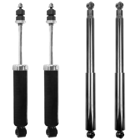 ECCPP Shocks Struts Front and Rear Shocks Absorbers Struts for 1997-2004 for Dodge Dakota,1998-2003 for Dodge Durango 344093 32250 344379 37140 -4PCS