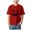 Red, variant on larppty Toddler Boy Girl Halloween T-Shirts Skeleton Kids Pumpkin Short Sleeve Shirts (Orange,3-4 Years)