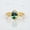 Rose Plated, variant on Oval Cut Green Tourmaline Unique Graduation Stackable Ring, 925 Starling Silver Diamond Wedding Band, October Tourmaline Birthstone Months Ring, Anniversary Gift