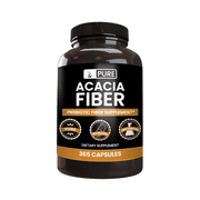 Pure Original Ingredients Acacia Fiber 365 Capsules No Magnesium Or Rice Fillers, Always Pure, Lab Verified