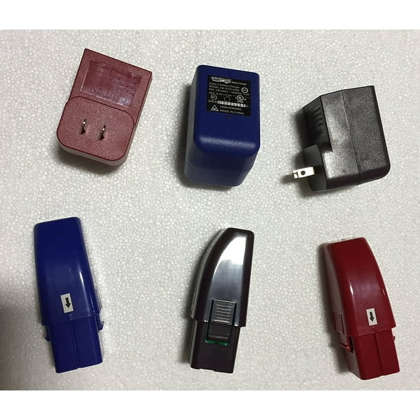 Wall Charger & Replacement Battery for Cordless Swivel Sweeper Touchless Models