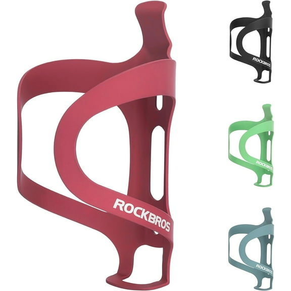 ROCKBROS Bike Water Bottle Cage Holder Lightweight Alloy Aluminum Bicycle Water Bottle Holder Cages Secure Hold Brackets