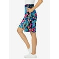 thumbnail image 3 of Woman Within Plus Size Elastic-Waist Knit Short, 3 of 5