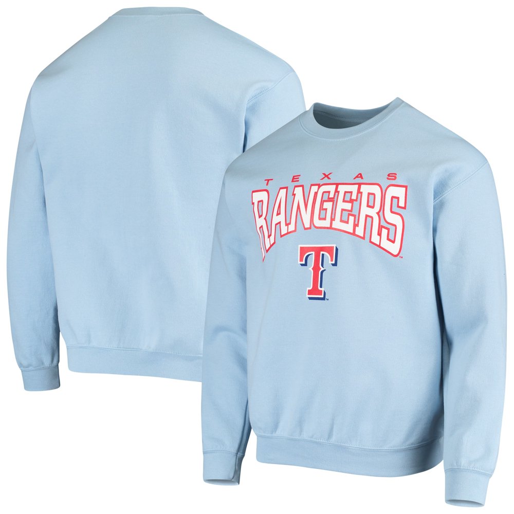 light blue texas rangers shirt
