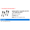 thumbnail image 2 of Ignition Coil Kit - Compatible with 2014 - 2017 BMW 640i xDrive 2015 2016, 2 of 2