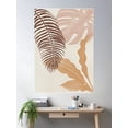 thumbnail image 2 of Tropical Leaf Poster Wall Art, Modern Wall Decor For Living Room Bedroom, 16x24 UNFRAMED, 2 of 3