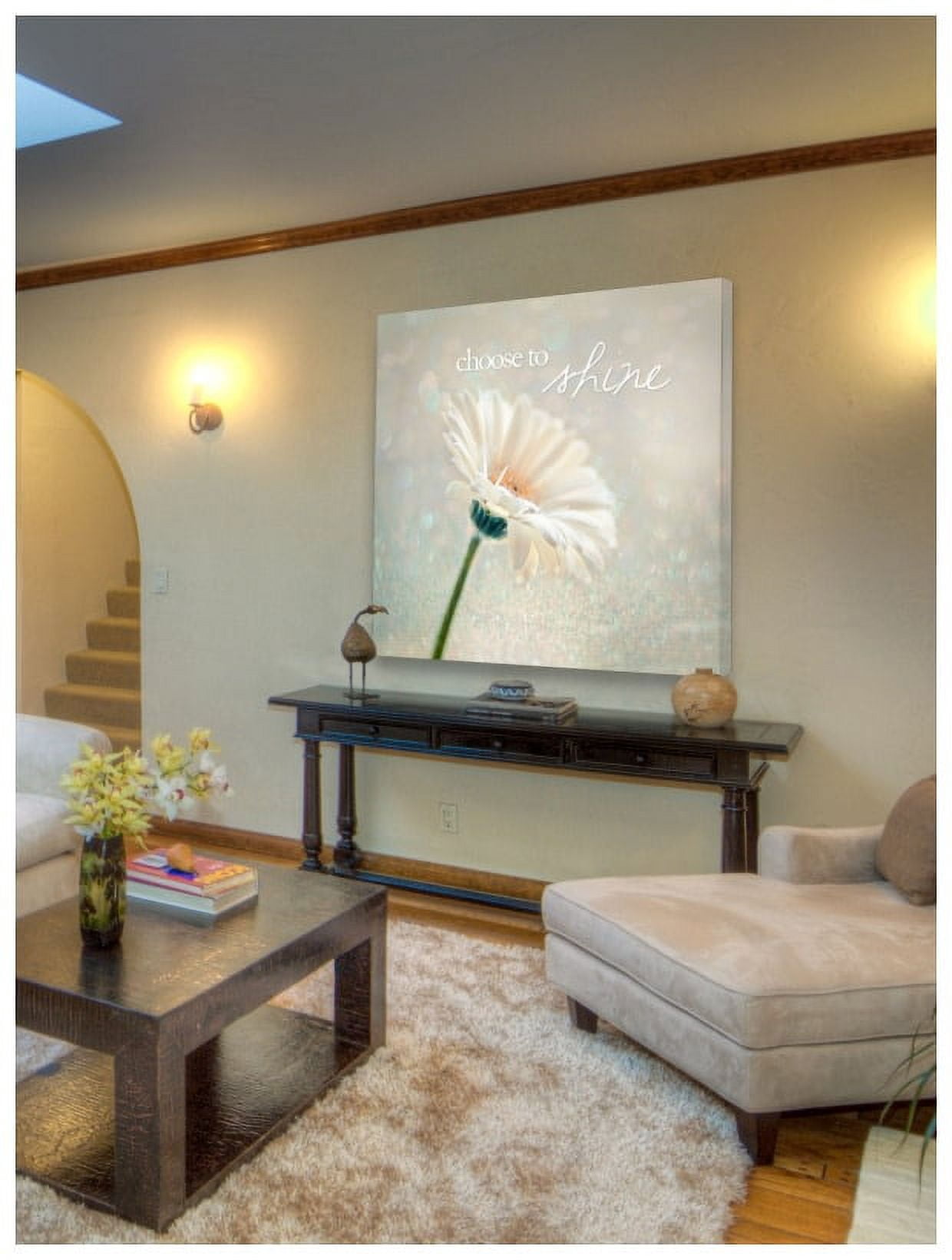 Marmont Hill "Choose to Shine" Sylvia Cook Painting Print on Canvas