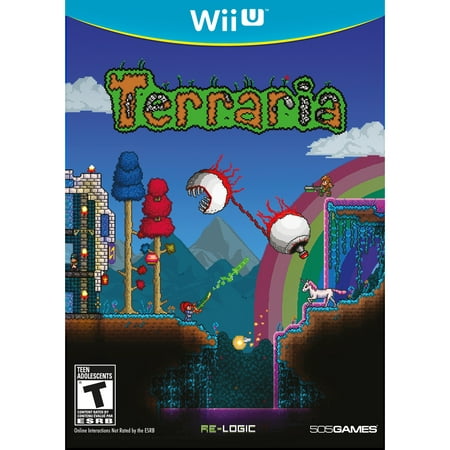 Terraria, 505 Games, Wii U, Pre-Owned (Terraria Best Pre Hardmode Weapons)