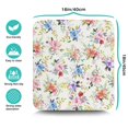 thumbnail image 5 of Washable Rubber Multicolored Floral Dish Drying Mats for Kitchen Counter Home Large Coffee Bar Pad Accessories and Decor for Utensils Stemware 16''x18'', 5 of 7