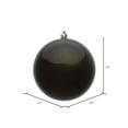 thumbnail image 2 of Vickerman 2.4" Gunmetal Shiny Ball Ornament, 24 per Bag, 2 of 5
