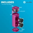 thumbnail image 4 of JLab JBuds Party Portable Bluetooth Speaker, 30W, 12 Hour Playtime, RGB Lighting, Splashproof, Mulberry, 4 of 10