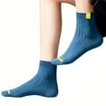 thumbnail image 4 of Men Sports Low Cut Quarter Ankle Socks Men's Casual Sport Breathable Socks Pack of 5 Pairs, 4 of 8