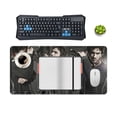 thumbnail image 4 of Ian Somerhalder Mouse Pad Extended Gaming No-sliped Large Desk Mat Stitched Edge Keyboard Mat Mousepad, 4 of 7