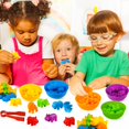 thumbnail image 3 of Juguetes De Contar Juego De Combinaciones Para Niños Con Tazones De Clasificación Aprendizaje Preescolar Actividades Educativas Juguetes Clasificación De Colores Y Juego Sensorial Juguetes Montessori, 3 of 5
