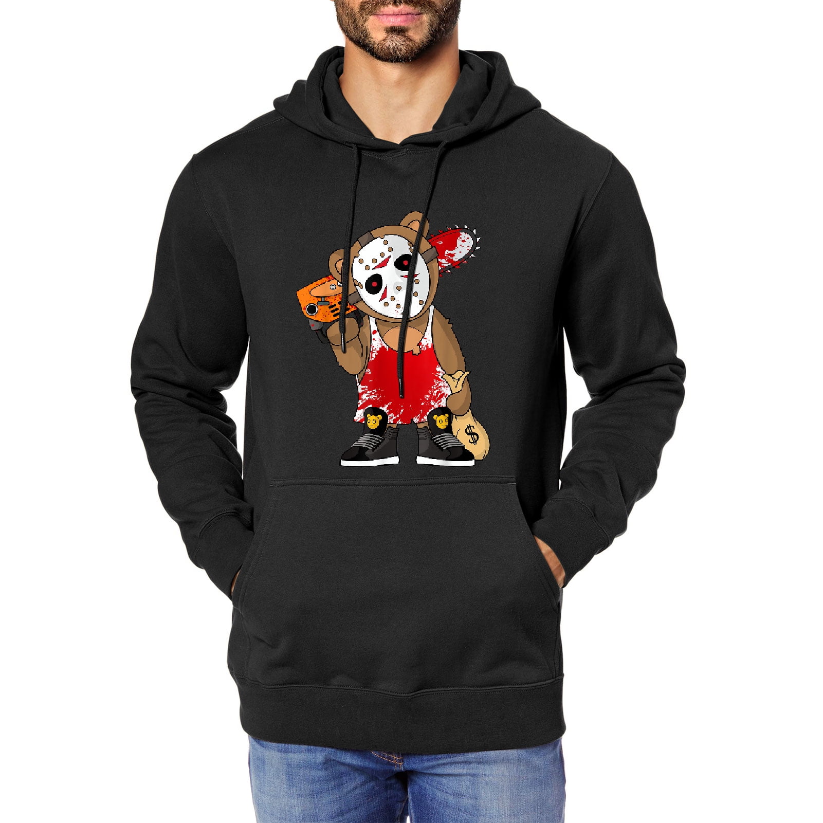 Teddy Bear Hoodie Men