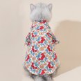 thumbnail image 4 of CSChome Pet Shirt 1 Set Dog Shirt Knot Button Closure Breathable Super Soft Washable Non-Fading Summer Costume Set, 4 of 7