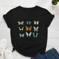 thumbnail image 1 of Babysbule T-Shirts pour Femmes en Liquidation Mode Décontractée Ample à Imprimé à Col Rond, 1 of 3