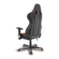 thumbnail image 2 of Epic Racing Gaming Chair for Teens and Adults, Back Support, Orange/Black, 2 of 6