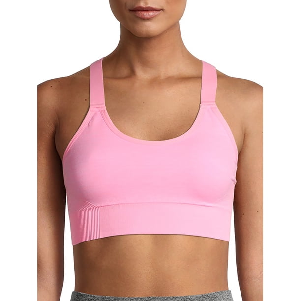 Avia Womens Seamless Moisture Wicking Keyhole Sports Bra, Style AV18198