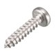 thumbnail image 3 of Tornillos autorroscantes de cabeza plana con cabeza cruzada de 2.9 mm x 13 mm, tono plateado, 100 piezas, 3 of 3