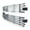 Silver, variant on APS Compatible with Chevy S-10 Blazer & S-10 1991-1992 Main Upper Stainless Steel SS Billet Front Grill Grille Insert C85042A
