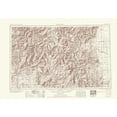 thumbnail image 2 of USGS 14x11 Gold Ornate Wood Framed with Double Matting Museum Art Print Titled - Durango Colorado Sheet - USGS 1953, 2 of 4
