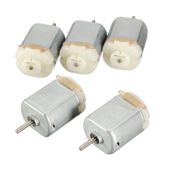 2021 New Arrival 5pcs Dc 3v 130 Mini Motor Suitable For Diy Smart Car Car Practical Replacement Accessories Mini Motor