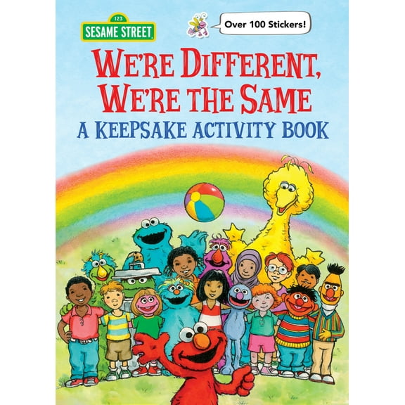 Pre-Owned We're Different, We're the Same a Keepsake Activity Book (Sesame Street) (Paperback) 0593481194 9780593481196