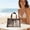 Brown, variant on Mesh Toiletry Bag, 7.87" x 5.51", Quick Dry Nylon Cosmetic Organizer with Handle, Sand Resistant Foldable Storage Pouch for Travel, Gym, Beach & Bathroom, Red