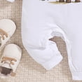 thumbnail image 6 of CAUYDY Baby Boys Sleepers Newborn Clothes 3 6 9 Months 1T 2T Fall Winter Preemie Long Sleeve Romper Infant Boy Comfy Pajamas Toddler Loungewear White for Sizes 6-9 Months, 6 of 6