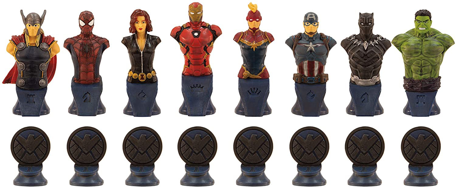Marvel Collector's Chess Set by USAopoly Factory Thanos Iron Man for sale online 
