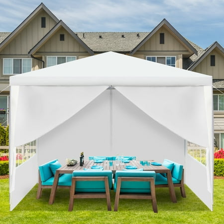 UBesGoo Canopy Party Wedding Event Tent 10'x10' Heavy Duty Outdoor Gazebo 4 Side Walls