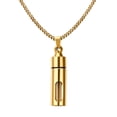 thumbnail image 2 of Botella de acero inoxidable Zulema soporte para Collar joyería para hombre Oro, 2 of 7