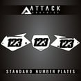 thumbnail image 2 of Attack Graphics Number Plate Backgrounds for Suzuki RMZ450 2005, 2 of 2