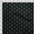thumbnail image 3 of oneOone Viscose Chiffon Fabric Leaves & Floral Block Print Fabric BTY 42 Inch Wide, 3 of 5