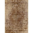 thumbnail image 1 of Ahgly Company Indoor Rectangle Mid-Century Modern Light Copper Gold Oriental Area Rugs, 7' x 9', 1 of 6