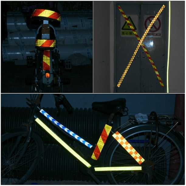 Lot 42 Autocollants Réfléchissants – Vélo, Casque, Voiture, Moto, Poussette – Sécurité Nocturne, Argenté, étanches