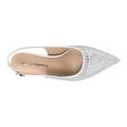 thumbnail image 4 of TACONES DE FIESTA CLASBEN MUJER DIAMANTE TEXTIL BLANCO, 4 of 4