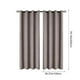 thumbnail image 3 of Uuiauoio Blackout Curtains with Grommet Top, Thermal Insulated and Sound Reducing Window Treatment for Bedroom and Living Room, for Modern Home Decor, 3 of 6